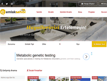 Tablet Screenshot of emlaksahibi.net